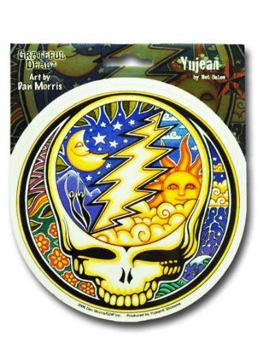 Dan Morris - Grateful Dead Night and Day Steal Your Face - Sticker / Decal