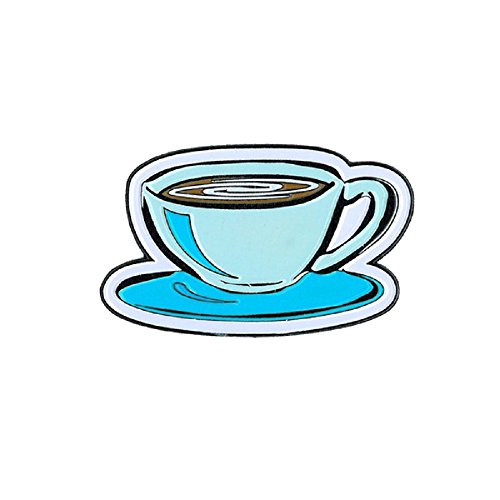 Cup of Coffee, Officially Licensed Original Artwork, Expertly Designed ENAMEL PIN
