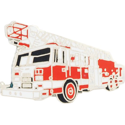 FIRE & EMS, TRUCK 1500GPM - Original Artwork, Expertly Designed PIN Red - 1"