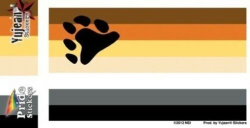 NSI - International Bear Brotherhood Flag - Sticker / Decal