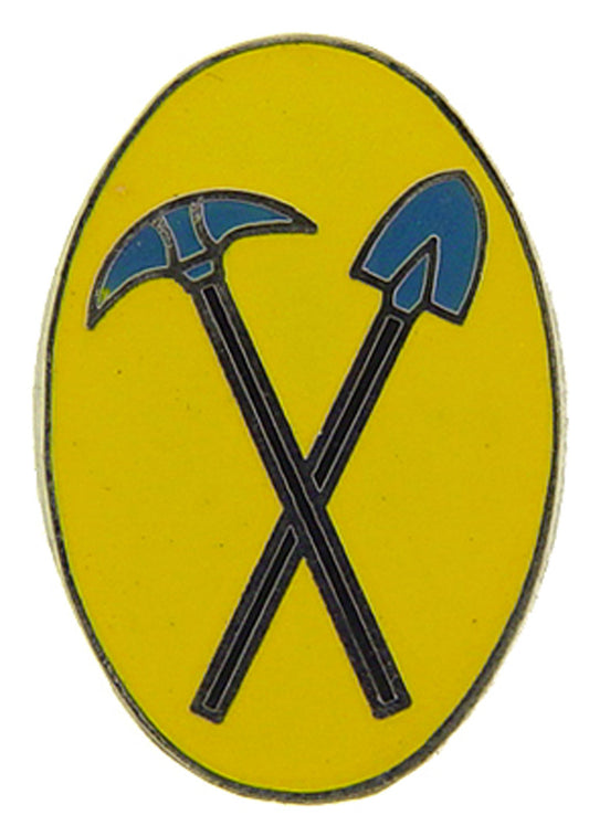 FIRE & EMS, FIRE PICK & SPADE - Original Artwork, Expertly Designed PIN - 1"