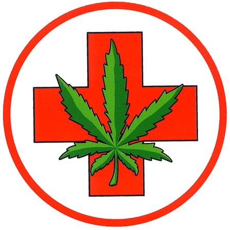 NSI - Medical Marijuana Pot Leaf - Sticker / Decal