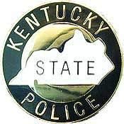 KENTUCKY STATE POLICE PIN, UNITED STATES Patriotic Officially Licensed USA America Artwork, Expertly Designed PIN - 1"