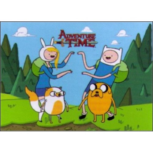 Adventure Time Fionna, Cake, Jake & Finn Magnet