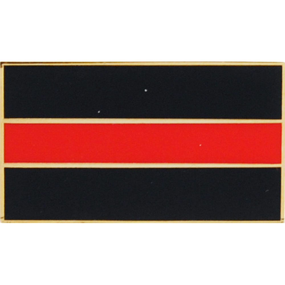 FIRE & EMS, RED LINE HONOR SYMBOL - Original Artwork, Expertly Designed PIN - 1.125"