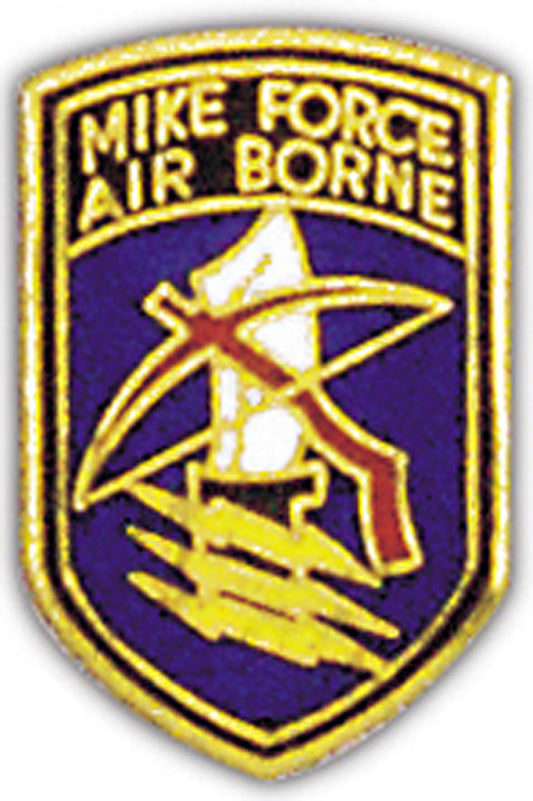 UNITED STATES ARMY PIN - MIKE FORCE AIR BORNE Officially Licensed USA American Military Artwork Expertly Designed PIN 1"