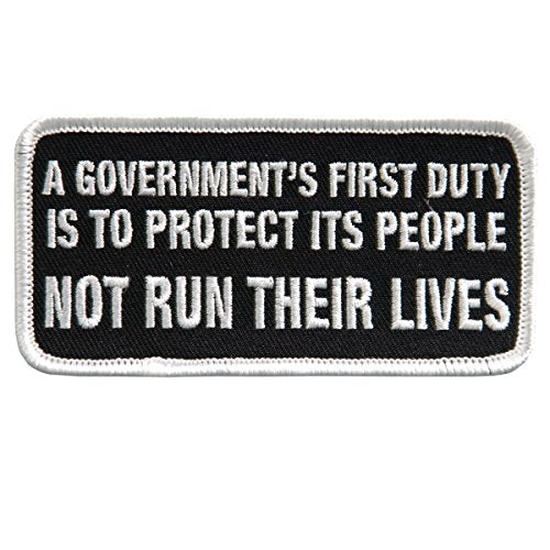 Governments First Duty Patch (Multicolor, 4" Width x 2" Height)
