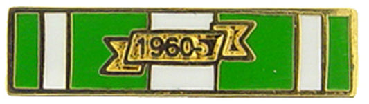 U.S. MILITARY, RIBBON VIETNAM CAMP 1960- - Original Artwork, Expertly Designed PIN - 0.6875"