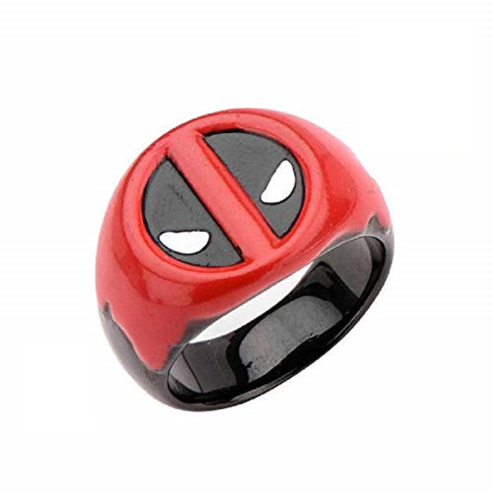 Marvel Deadpool Red Blood, Officially Licensed Ring Size - 11