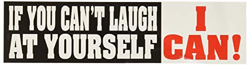C&D Visionary CDX Sayings Laugh at Yourself Sticker (S-7669)