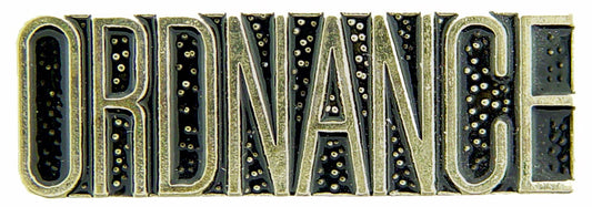 UNITED STATES ARMY PIN - ARMY Script ORDNANCE Officially Licensed USA American Military Expertly Designed PIN - 1"
