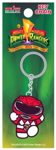 Power Ranger TV Show Red Ranger Metal Key Chain