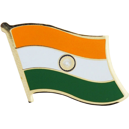 INTERNATIONAL, INDIA Flag - Original Artwork, Expertly Designed PIN - 1"
